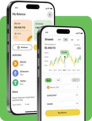 BTC Zroklarde trading platform with live market data